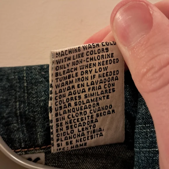 Bill Blass Denim Jacket Women's Medium M Trucker Style Cropped Classic - Picture 5 of 10